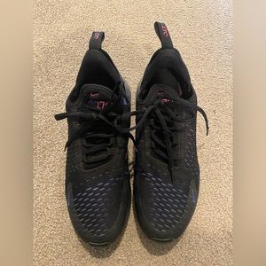 Womens Black Nike Air Max 270 Size 8